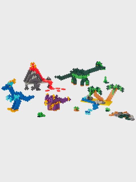 Plus Plus Learn to build DINO'S - 600 pcs