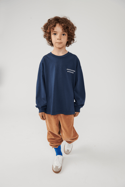 American Vintage Kids Fizvalley longsleeve T-shirt astre vintage