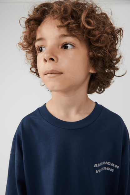 American Vintage Kids Fizvalley longsleeve T-shirt astre vintage