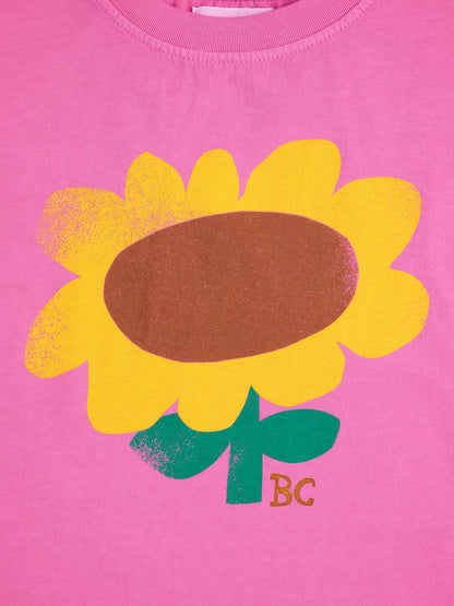 Bobo Choses SUNFLOWER T-shirt fuchsia