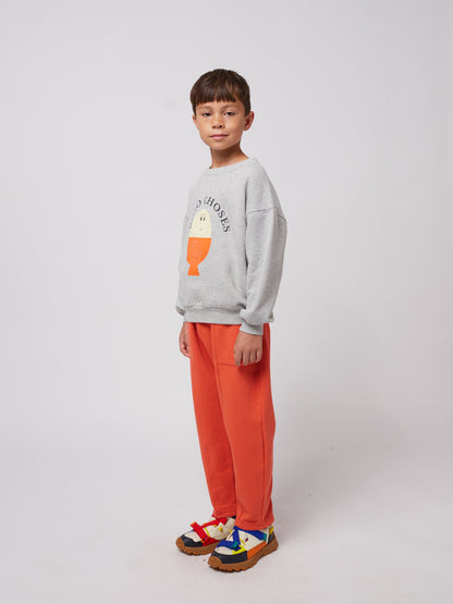 Bobo Choses MORNING EGG sweatshirt heather grey