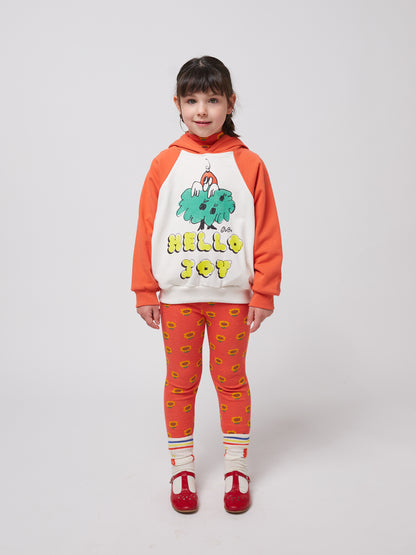 Bobo Choses HELLO JOY raglan sleeves hoodie