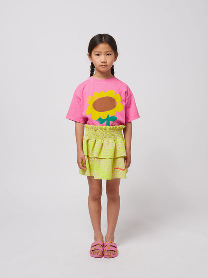 Bobo Choses SUNFLOWER T-shirt fuchsia