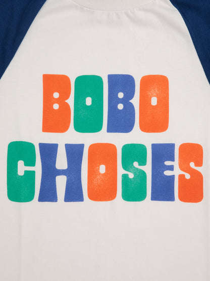 Bobo Choses MULTICOLOR BOBO ranglan T-shirt