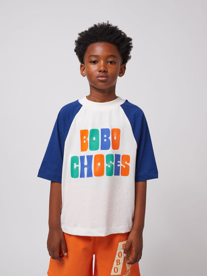 Bobo Choses MULTICOLOR BOBO ranglan T-shirt