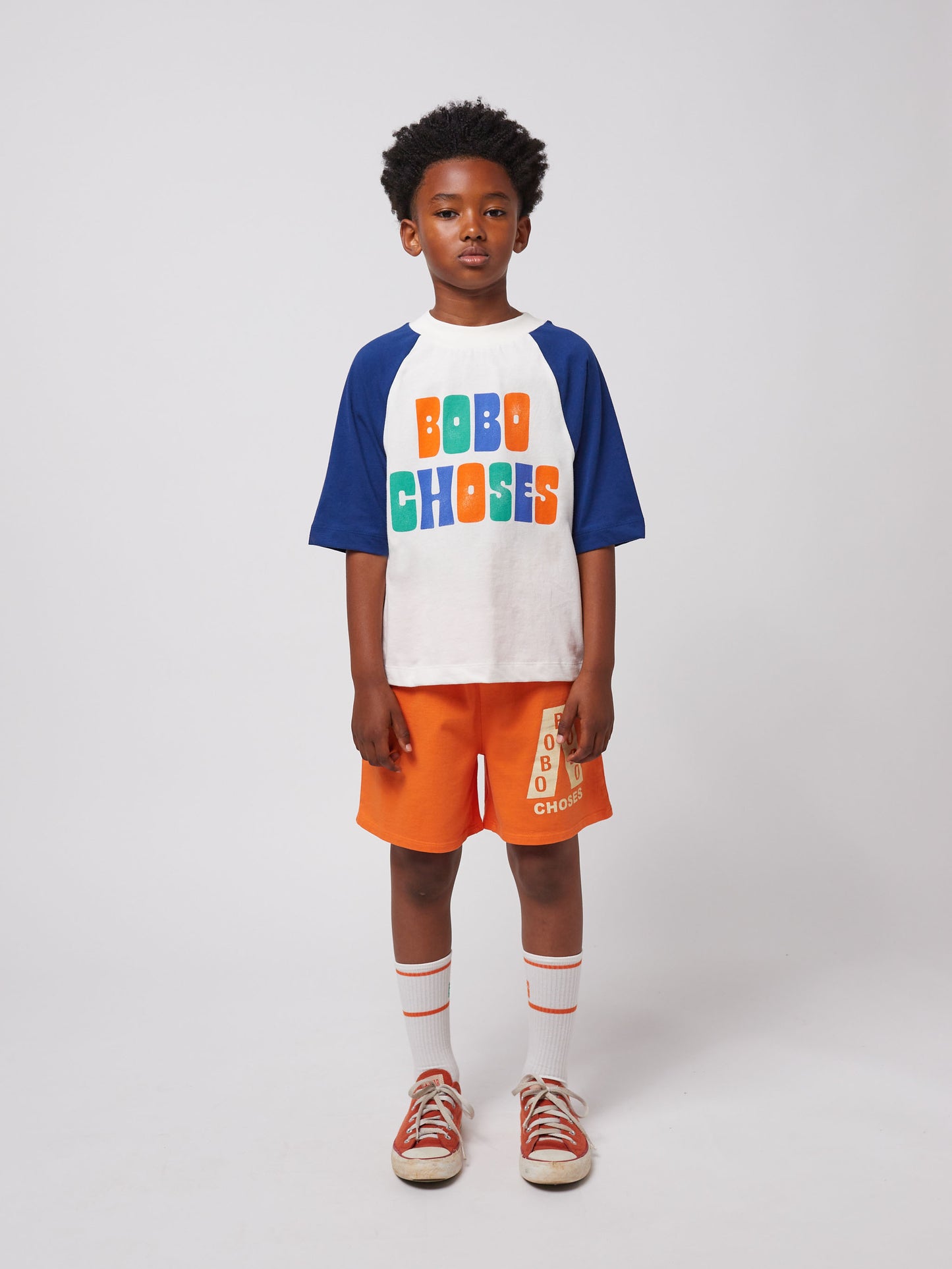 Bobo Choses MULTICOLOR BOBO ranglan T-shirt