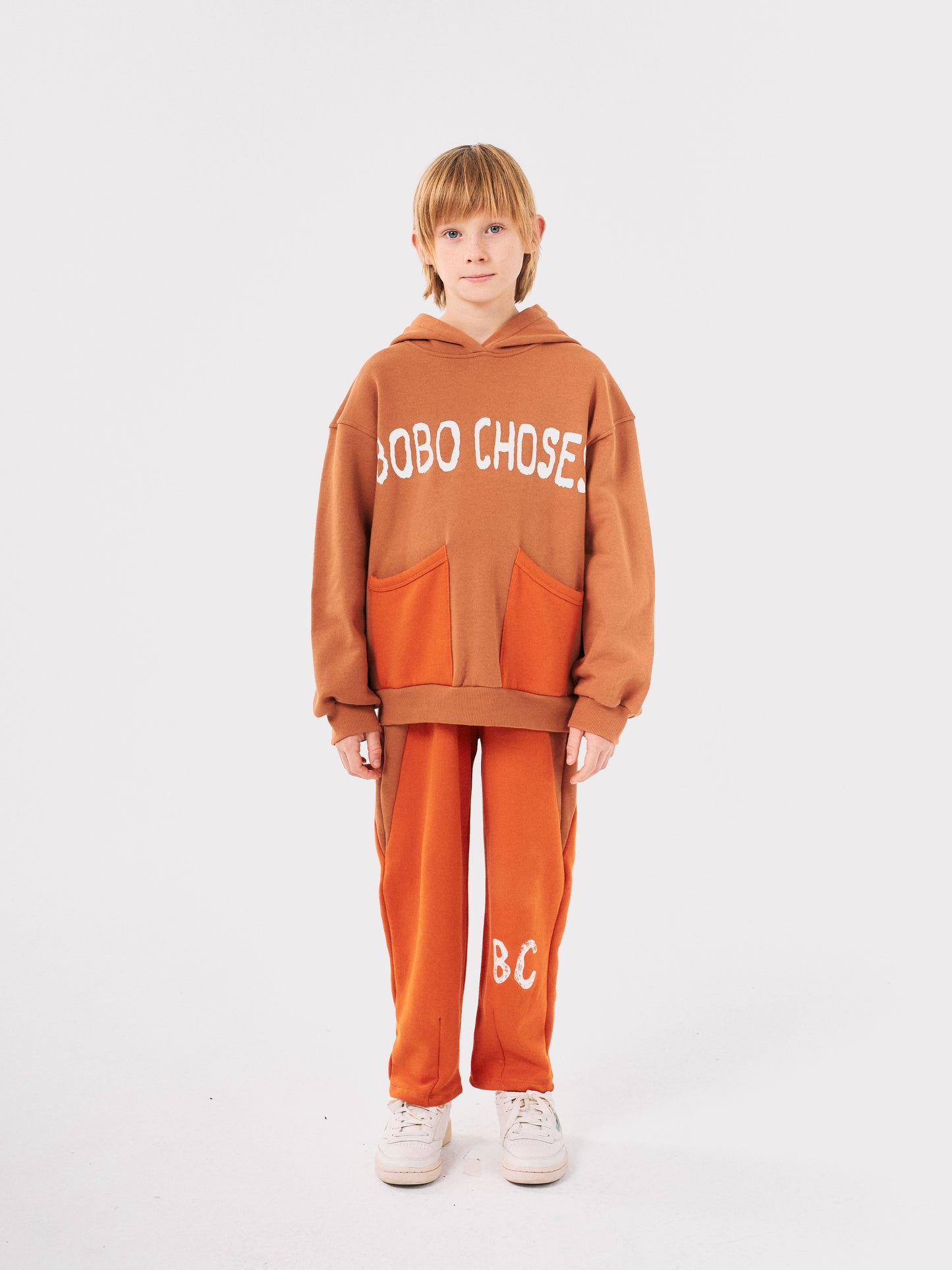 Bobo Choses SHADOW hoodie brown