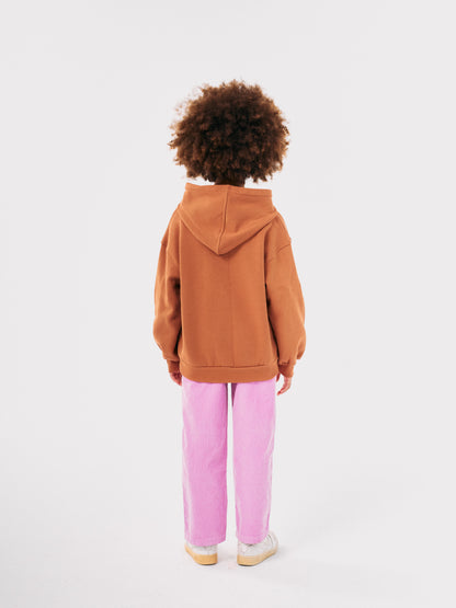 Bobo Choses SHADOW hoodie brown