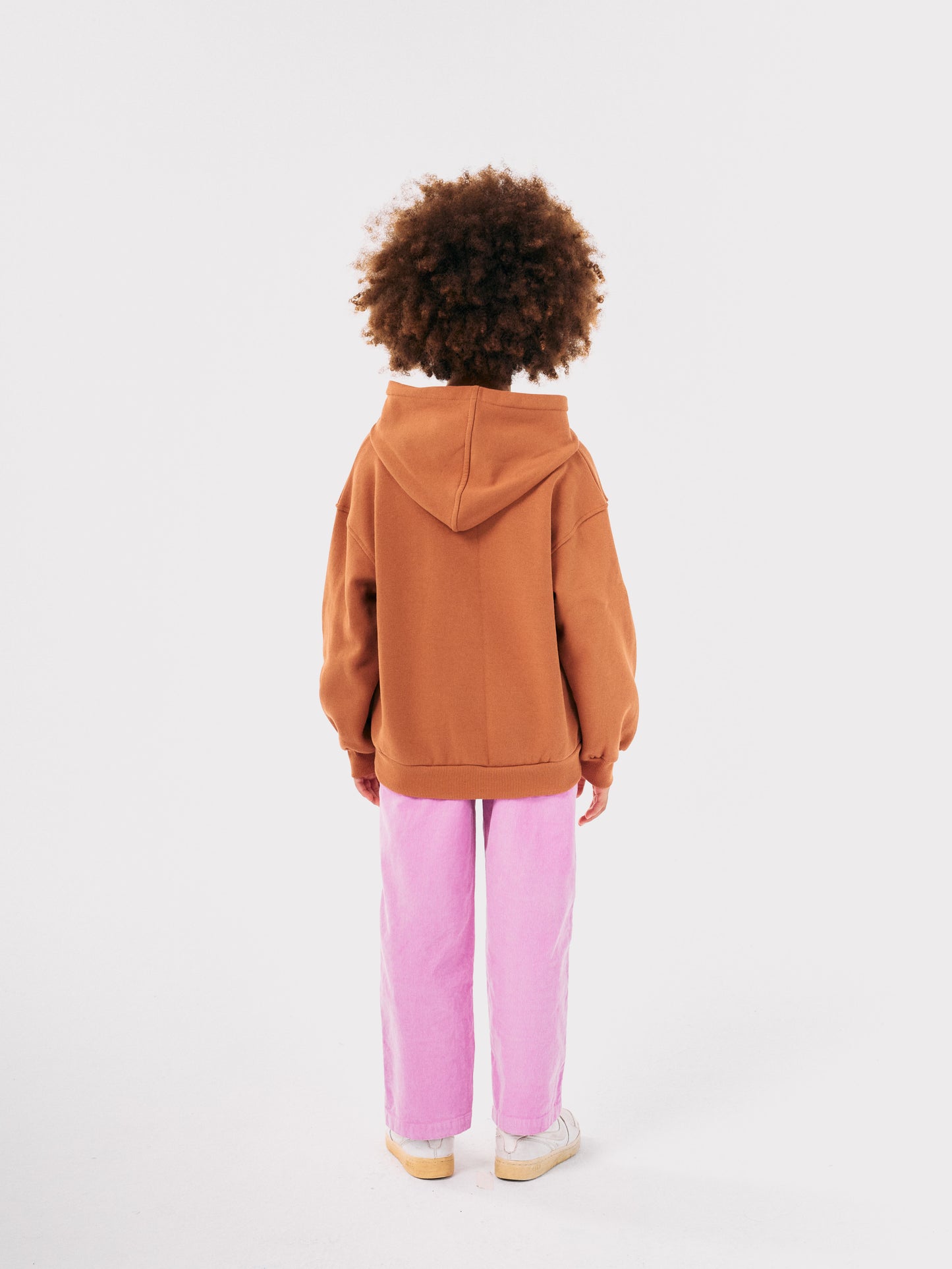 Bobo Choses PINK corduroy straight pants pink