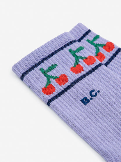 Bobo Choses Bobo Cherry long socks