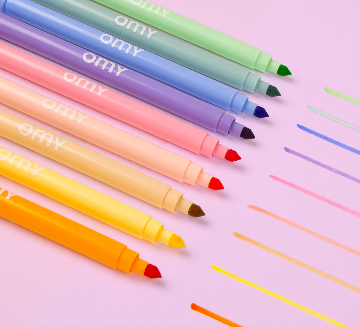 OMY set of 9 pastel markers