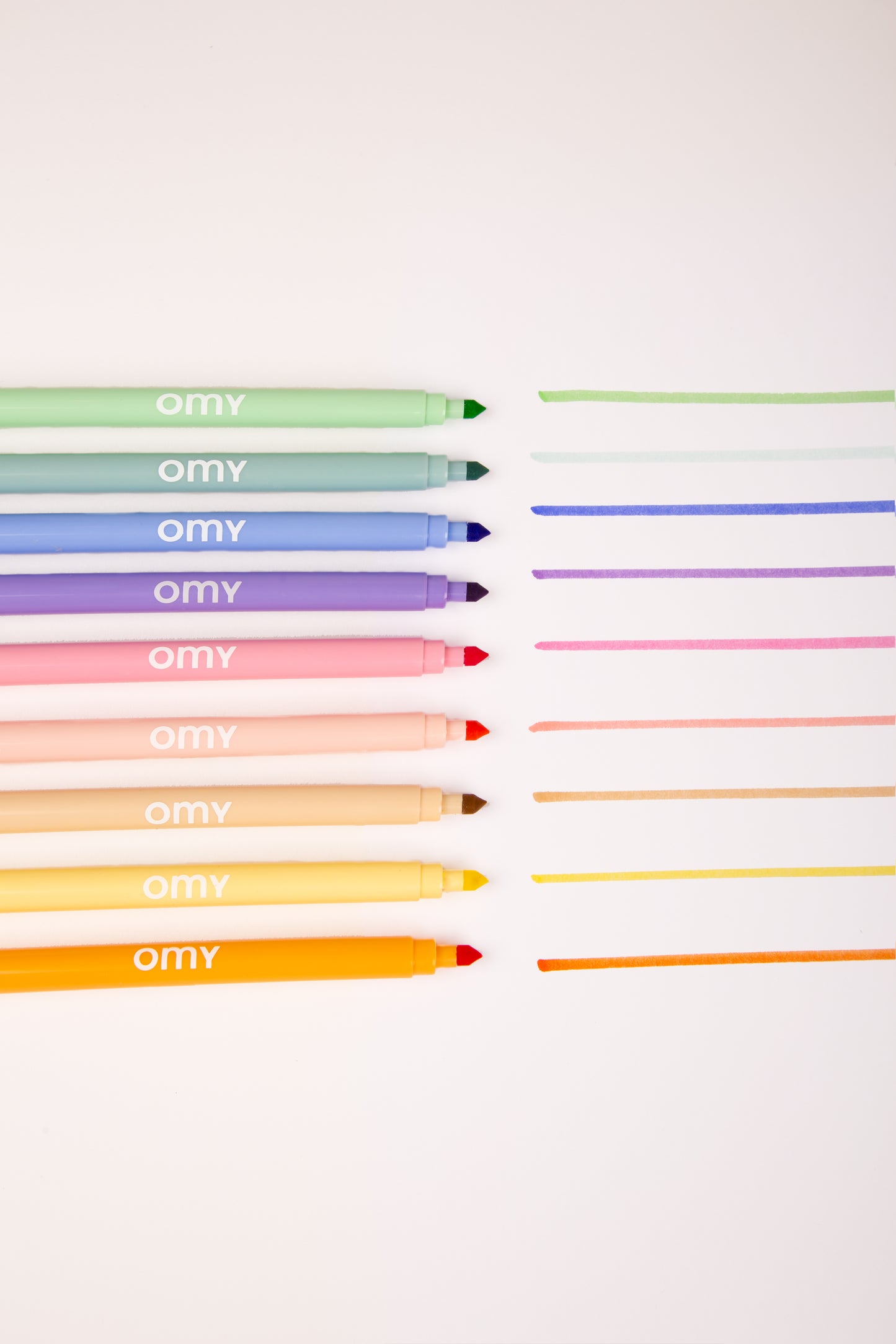 OMY set of 9 pastel markers