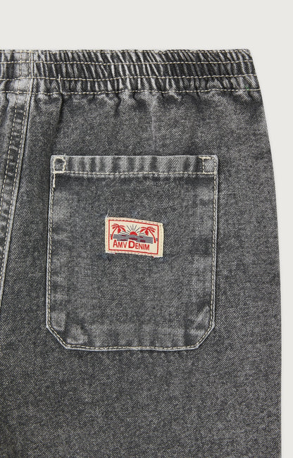 American Vintage Kids Jazy pantalon denim grey