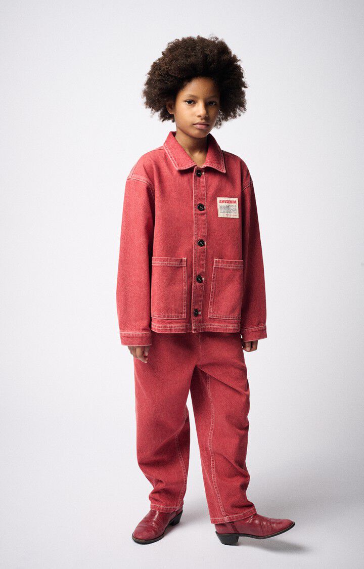 American Vintage Kids Uzatown jacket rouge