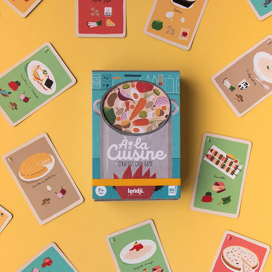 Londji Card game à la cuisine 7+