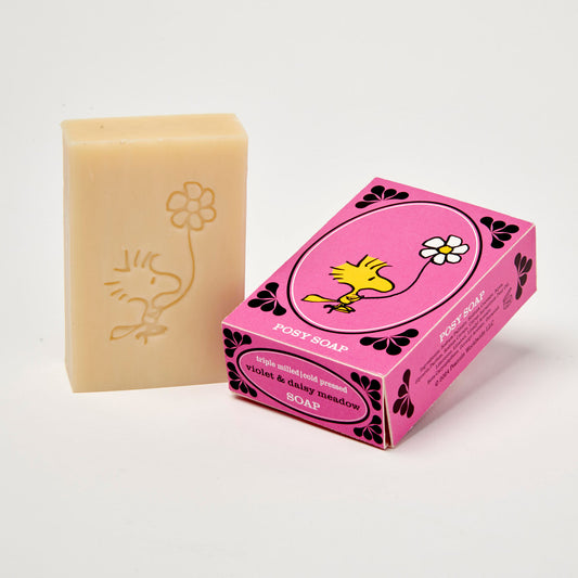 Magpie x Peanuts POSY soap bar