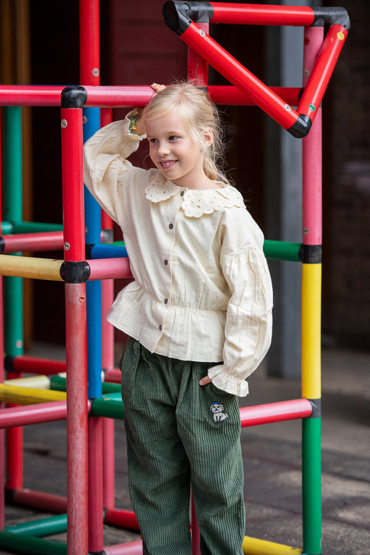 Wander and Wonder Aila Blouse cream / 5-6Y