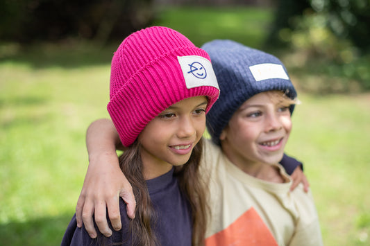 Wynken cloud beanie MAGENTA