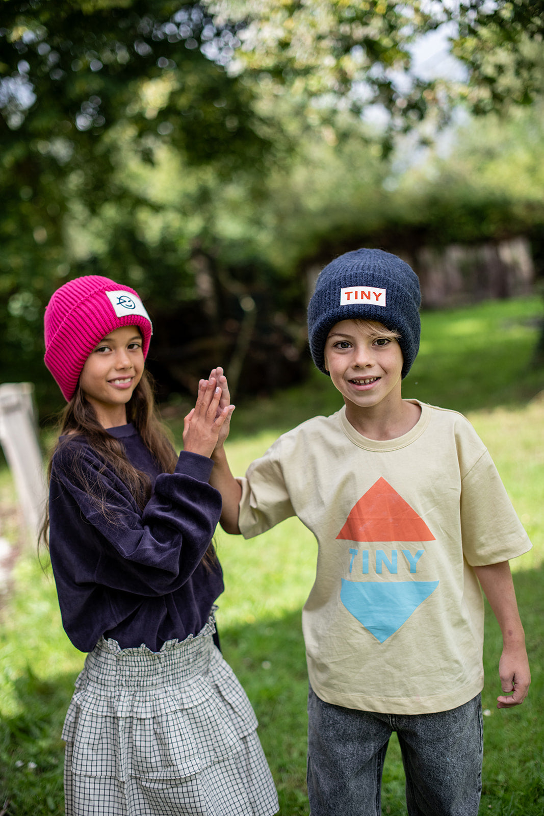 Tinycottons solid beanie NAVY