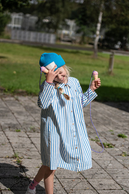 The Campamento BLUE STRIPES shirt dress