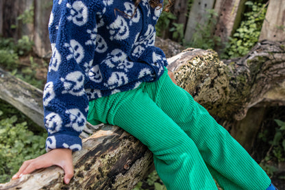 The Campamento GREEN CORDUROY trousers