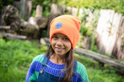 American Vintage Kids Raxow beanie feu fluo / 3-5Y