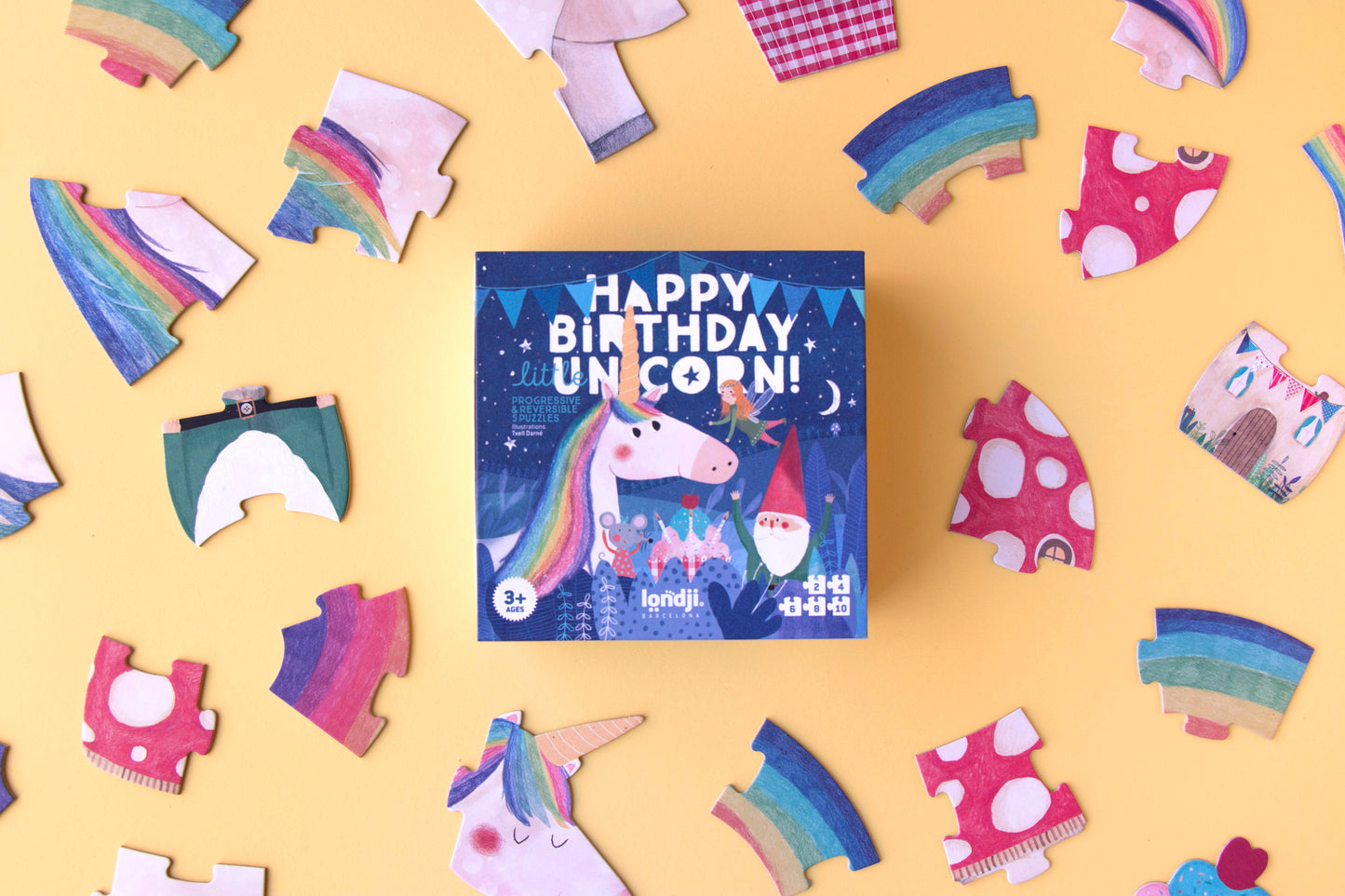 Londji Puzzle Happy Birthday Unicorn 3+