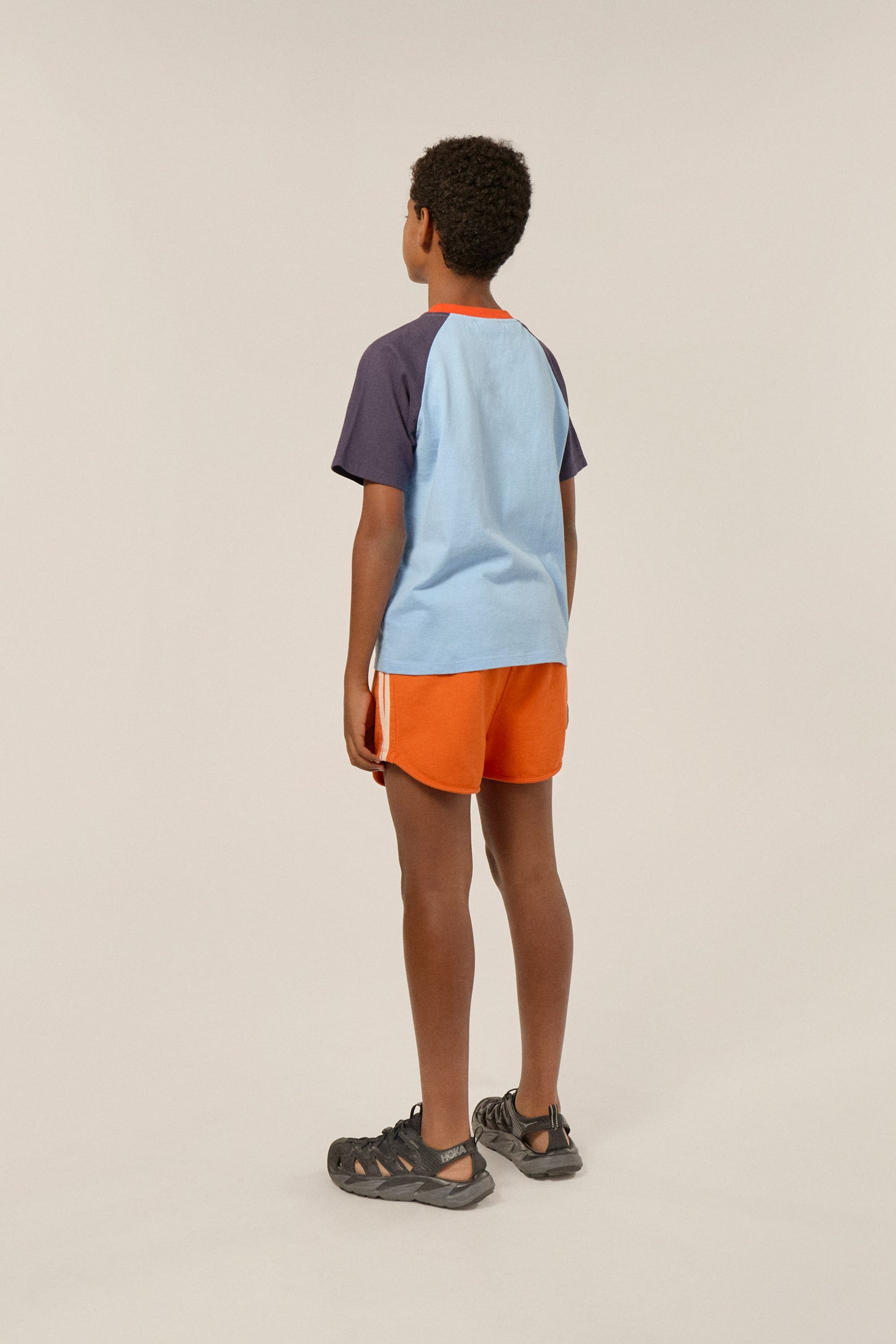 The Campamento COLOR BLOCK blue T-shirt