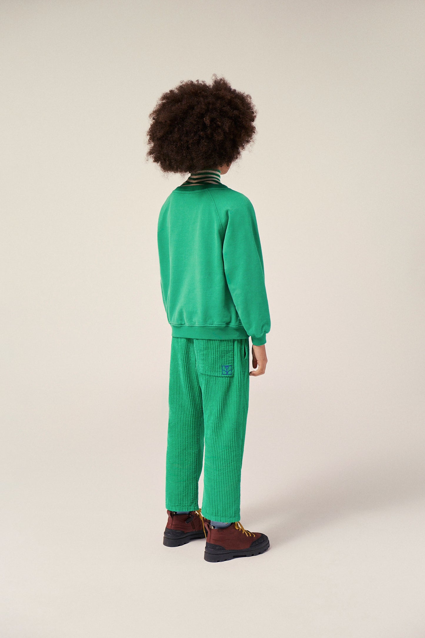 The Campamento GREEN CORDUROY trousers