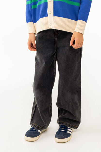 Tinycottons straight jeans BLACK