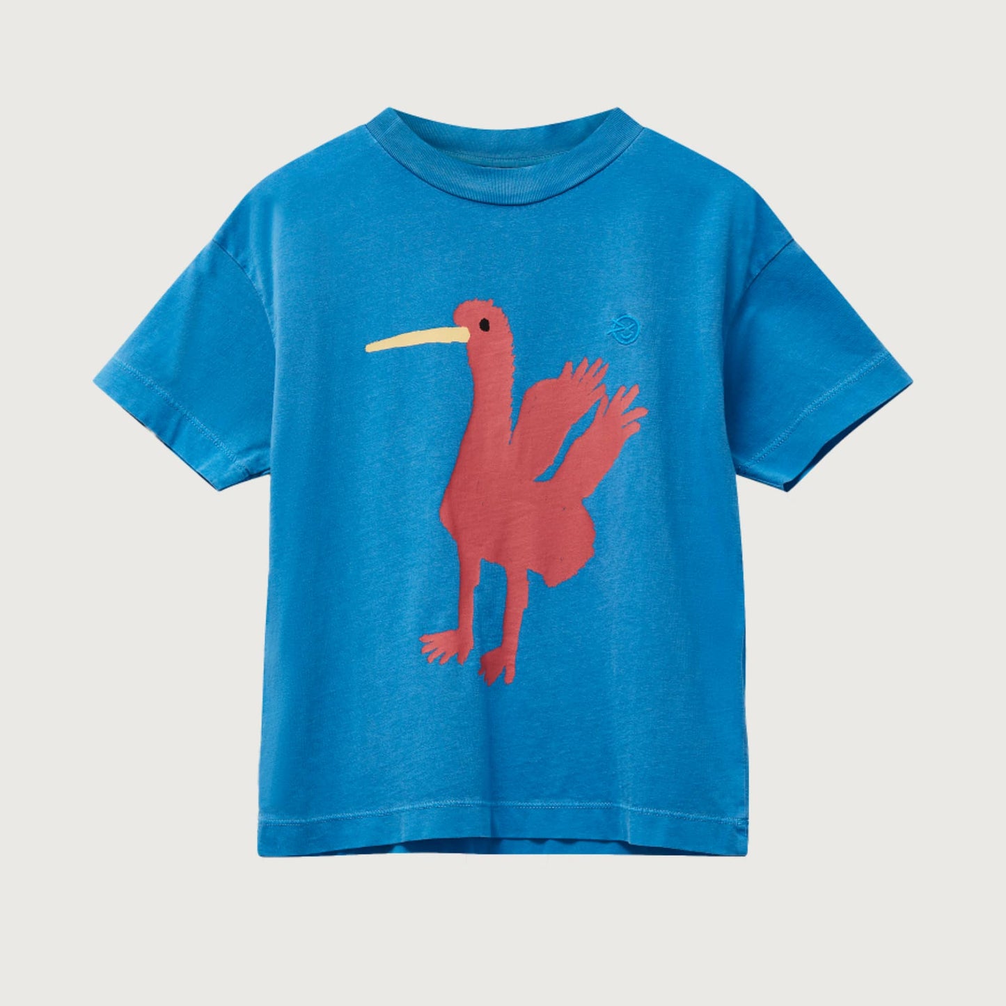 Wynken Kite tee strong blue BIRD