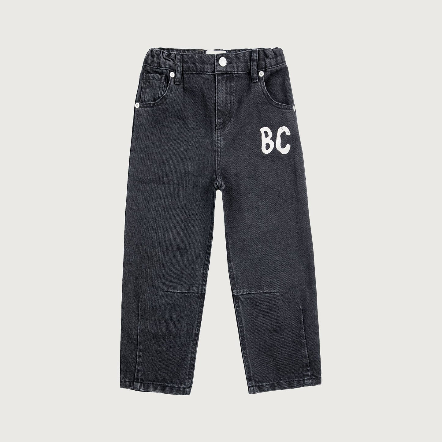 Bobo Choses B.C SHADOW denim baggy pants black