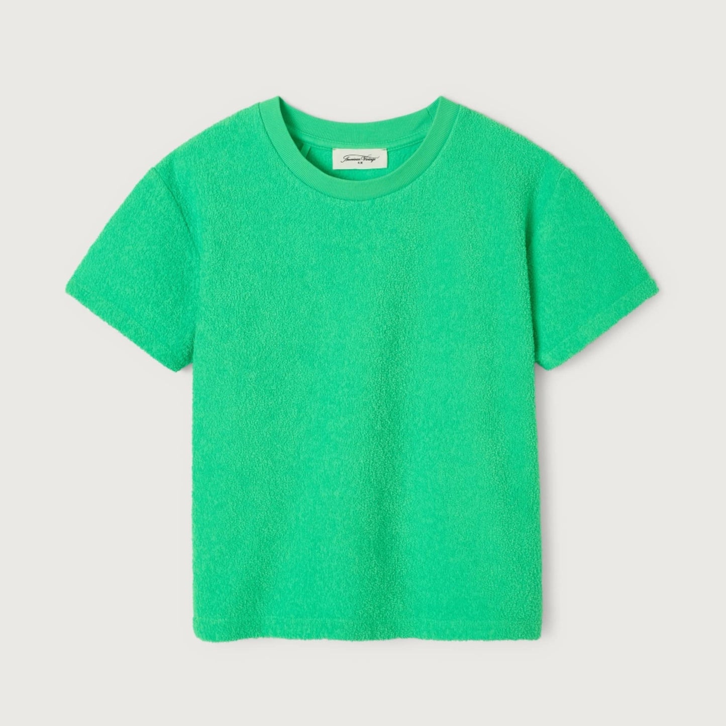 American Vintage Kids Bobypark t-shirt vert fluo