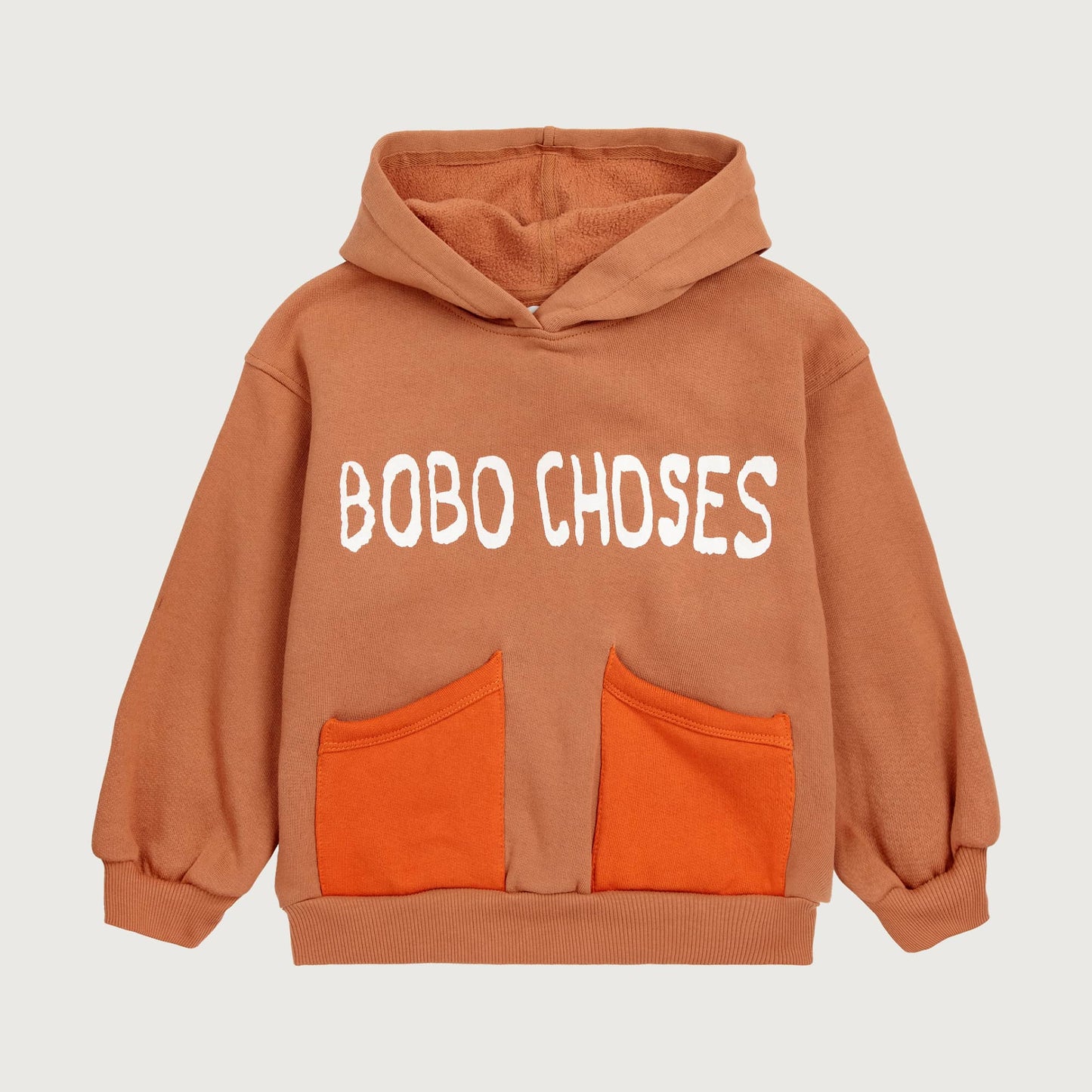 Bobo Choses SHADOW hoodie brown