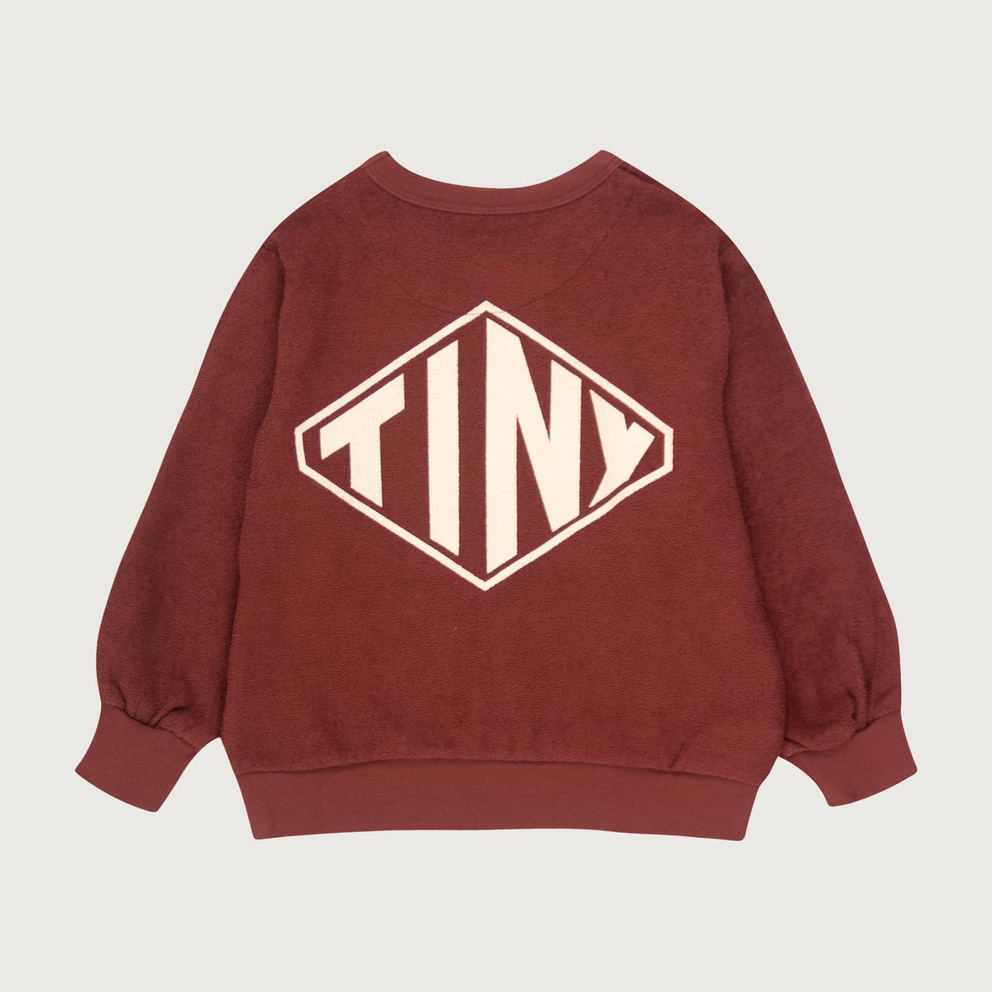 Tinycottons DIAMOND TINY sweatshirt burgundy