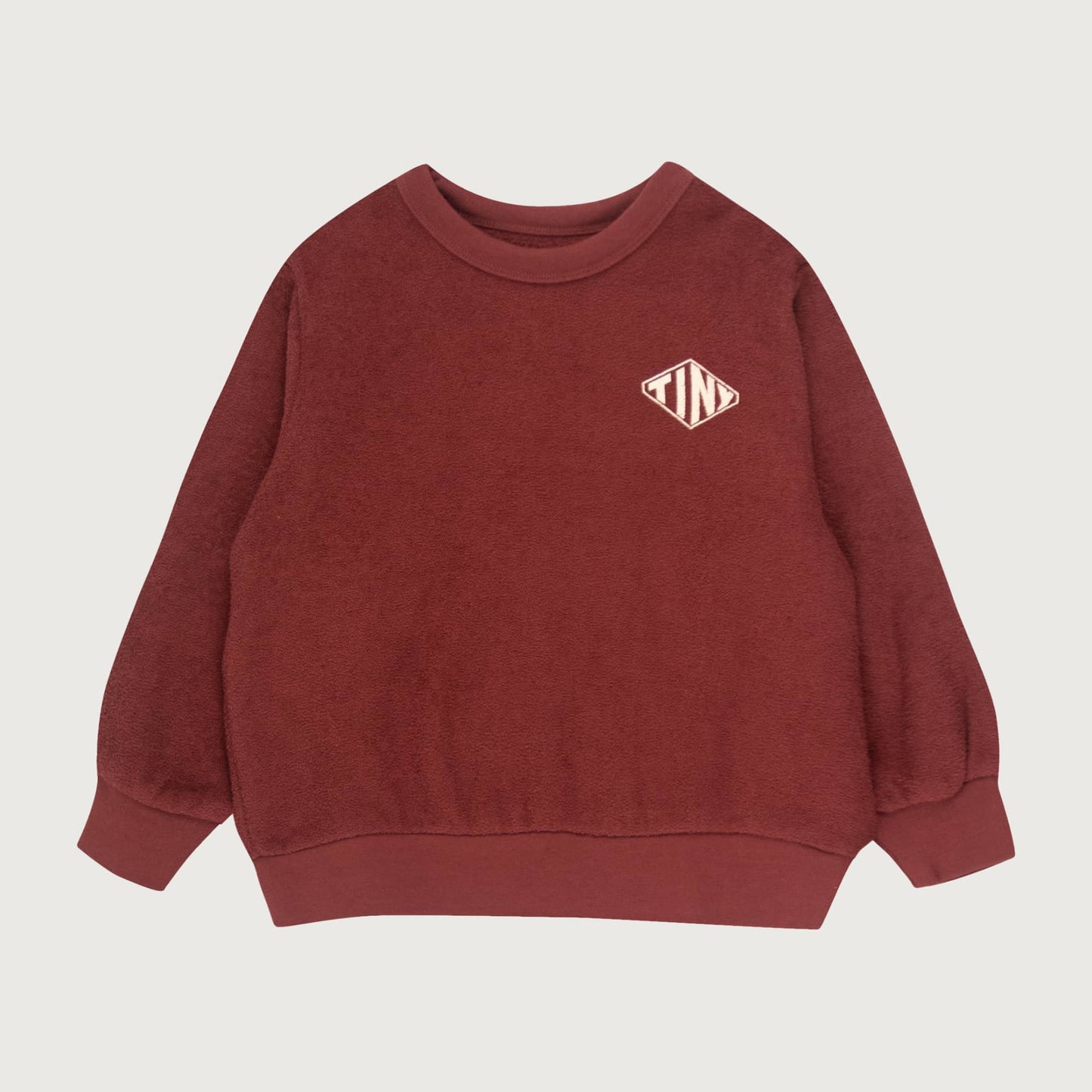 Tinycottons DIAMOND TINY sweatshirt burgundy