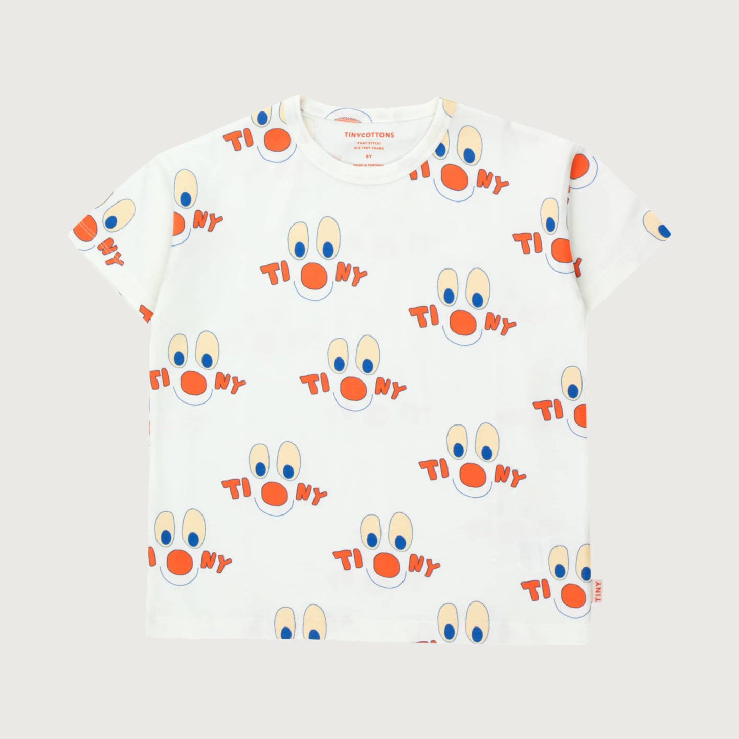 Tinycottons CLOWNS tee offwhite