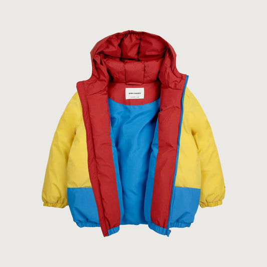 Bobo Choses HUNGRY SQUIRREL color block anorak