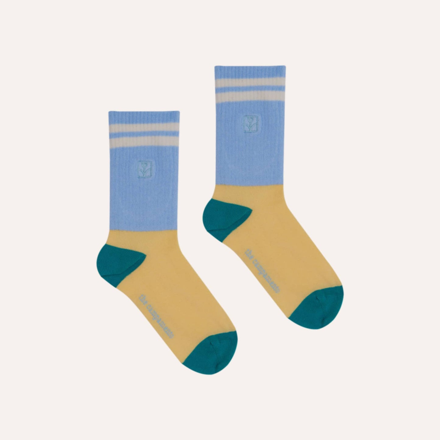 The Campamento COLOR BLOCK socks blue / 7-8Y