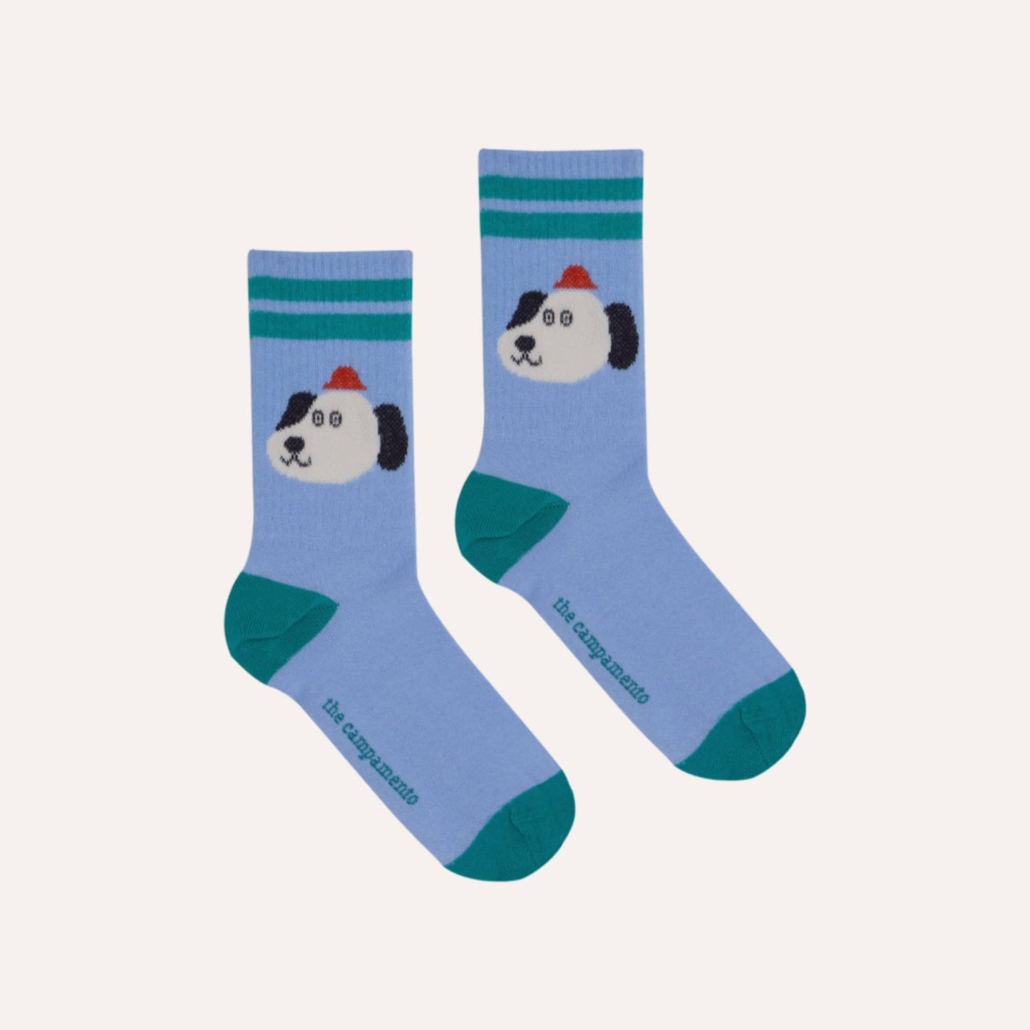 The Campamento DOG socks blue