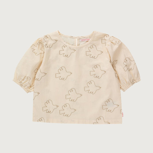 Tinycottons DOVES blouse light cream