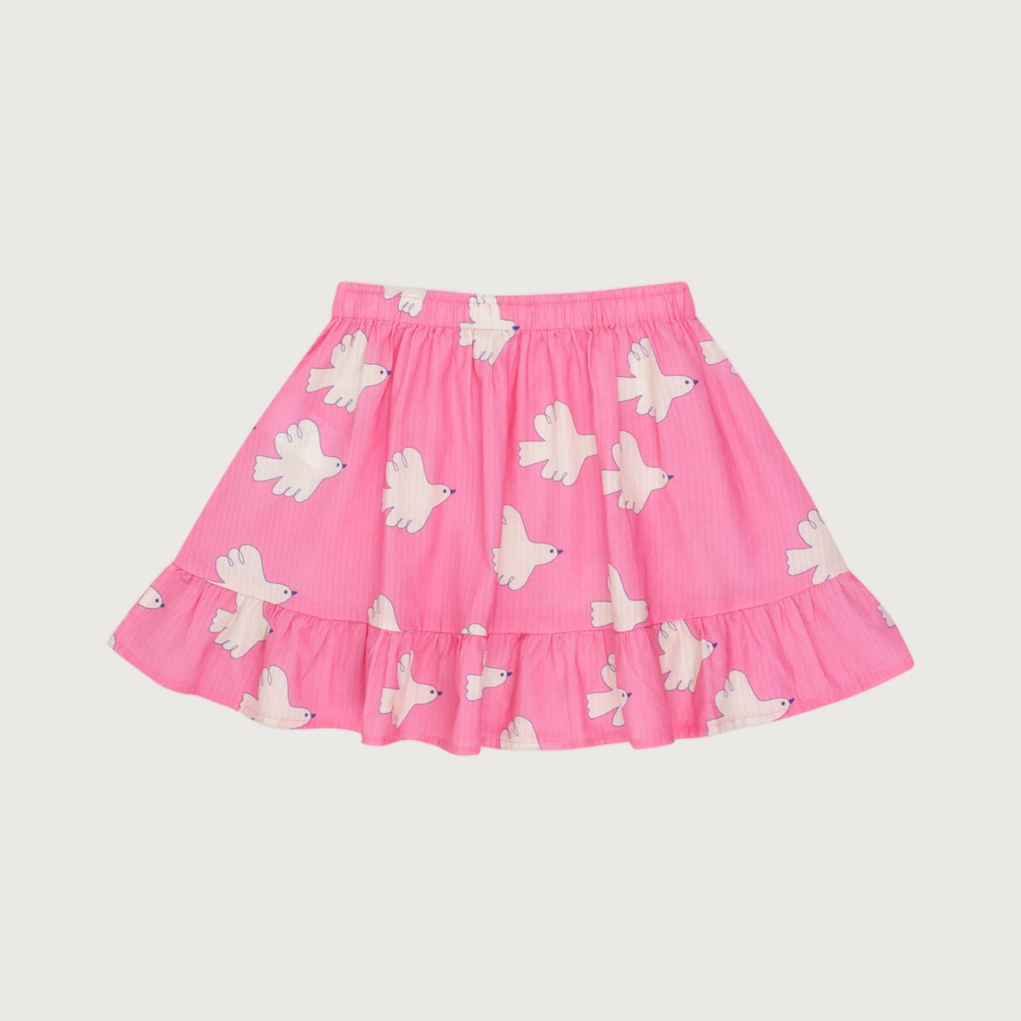 Tinycottons DOVES skirt dark pink / 4Y