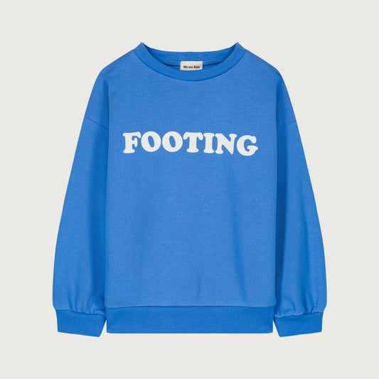 We Are Kids Sweat Nat Fleece Bright Blue FOOTING