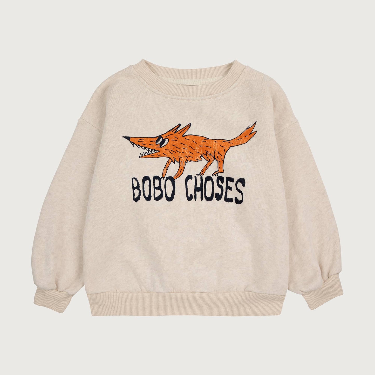 Bobo Choses THE CLEVER FOX sweatshirt offwhite / 4-5Y