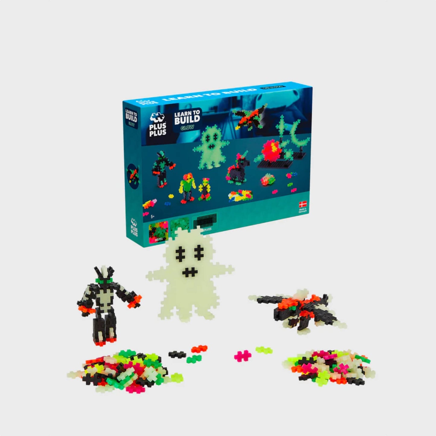 Plus Plus Learn to build GLOW - 500 pcs