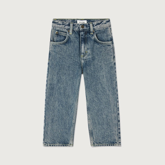 American Vintage Kids Joybird 5 poches denim dirty