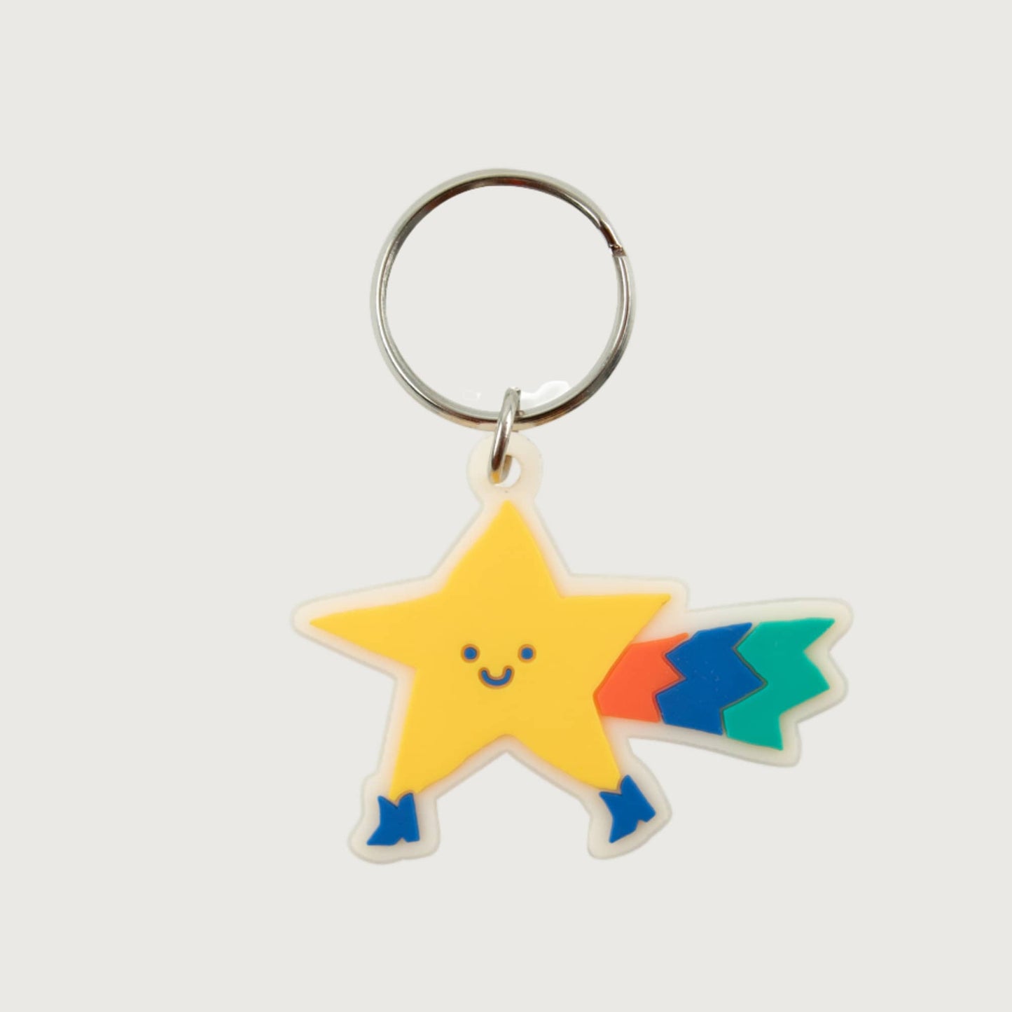 Tinycottons dancing star key chain yellow