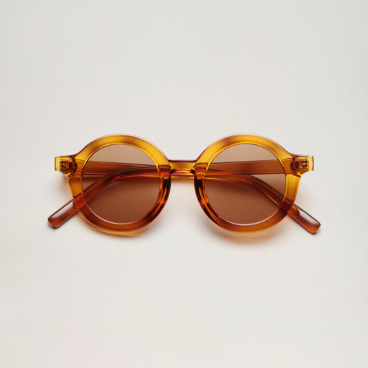 Signature round Kid sunnies AMBER