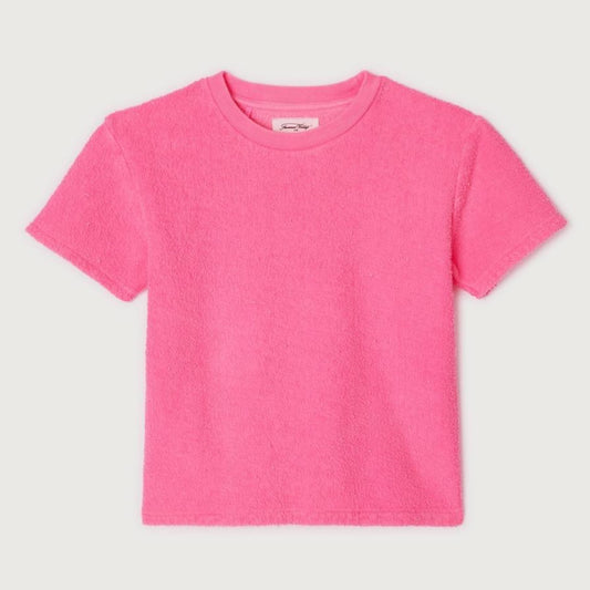 American Vintage Kids T-shirt Bobypark pink acid fluo / 11Y