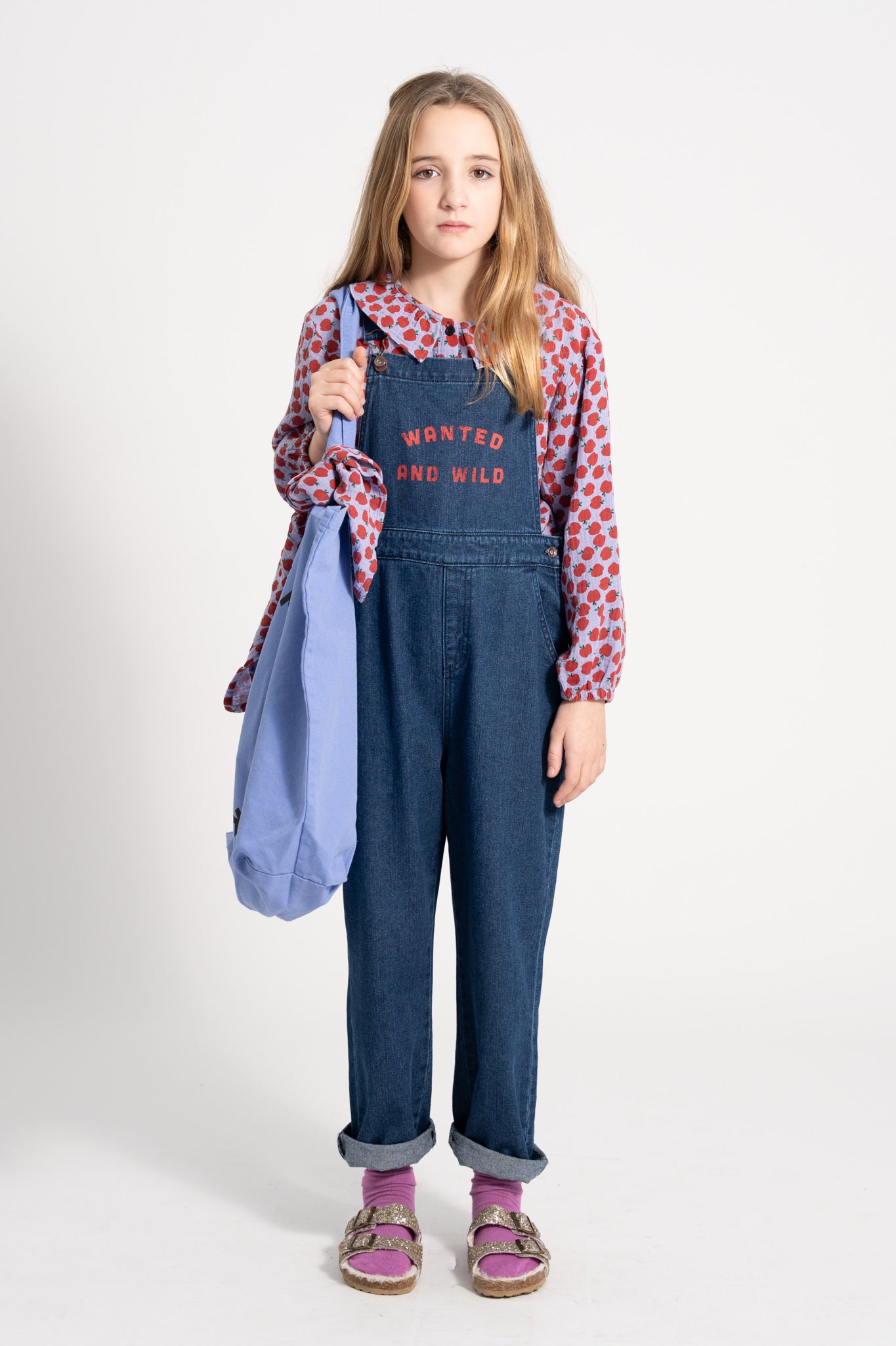 Piupiuchick dungarees navy denim WANTED AND WILD